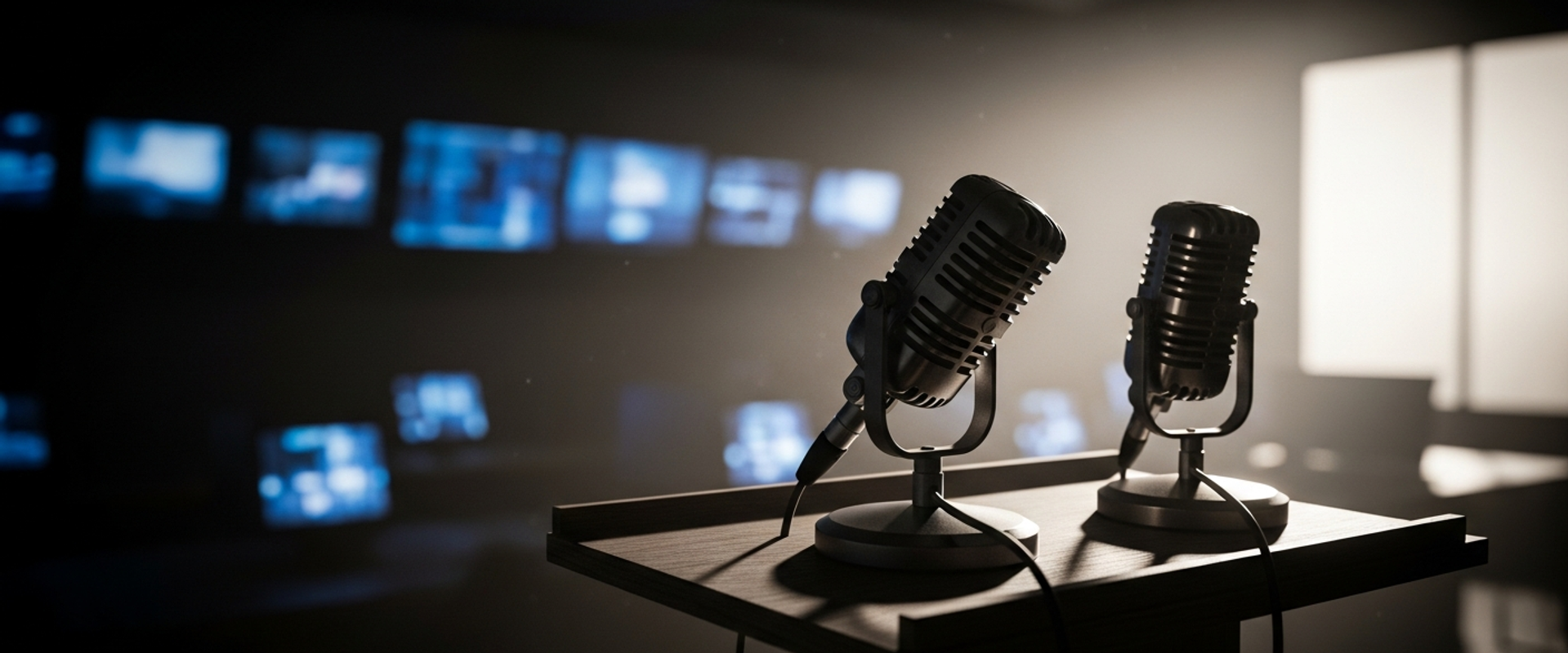 Press release and media outreach strategy in professional newsroom setting