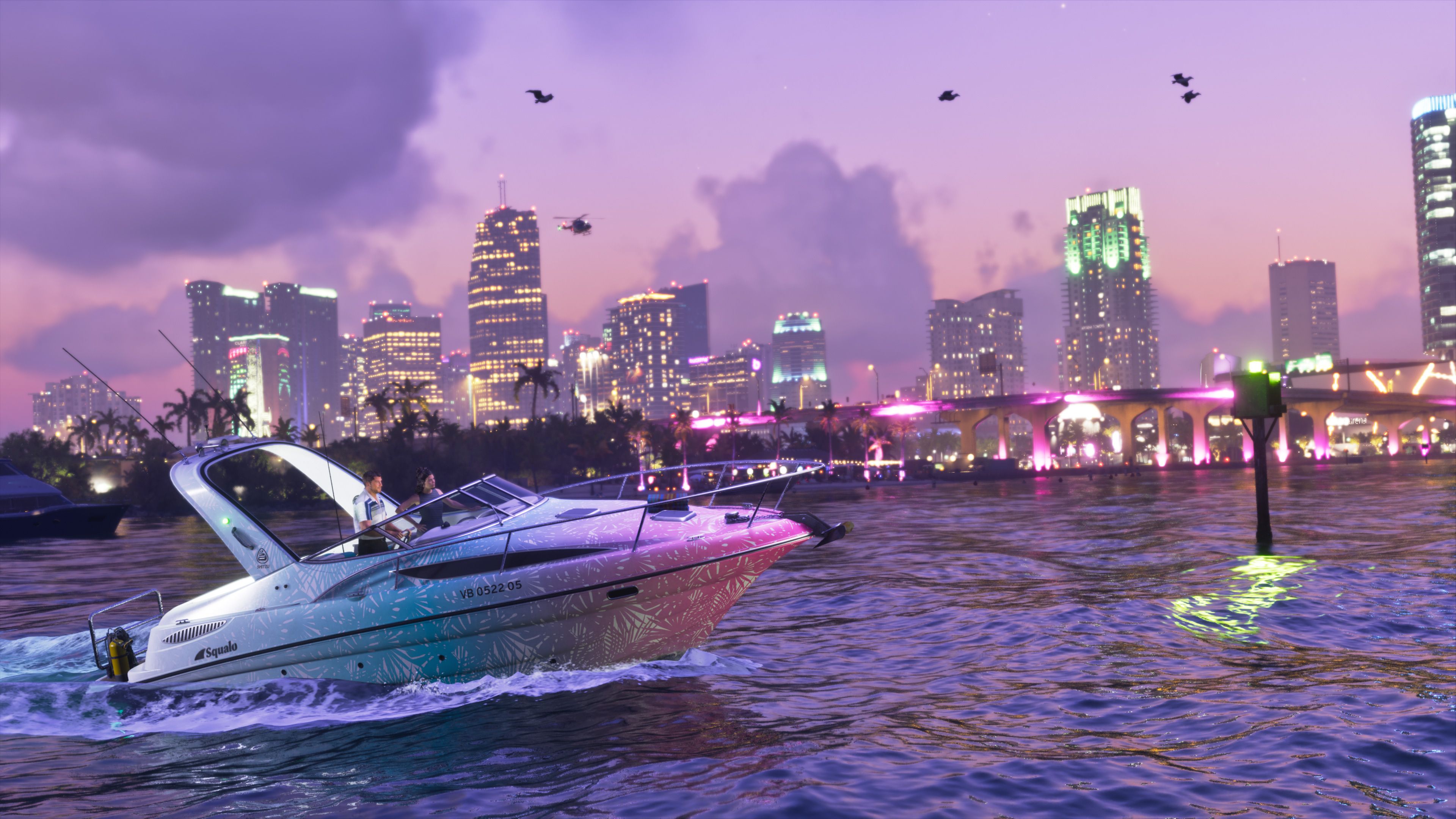 Leonida Keys postcard — official Grand Theft Auto VI artwork