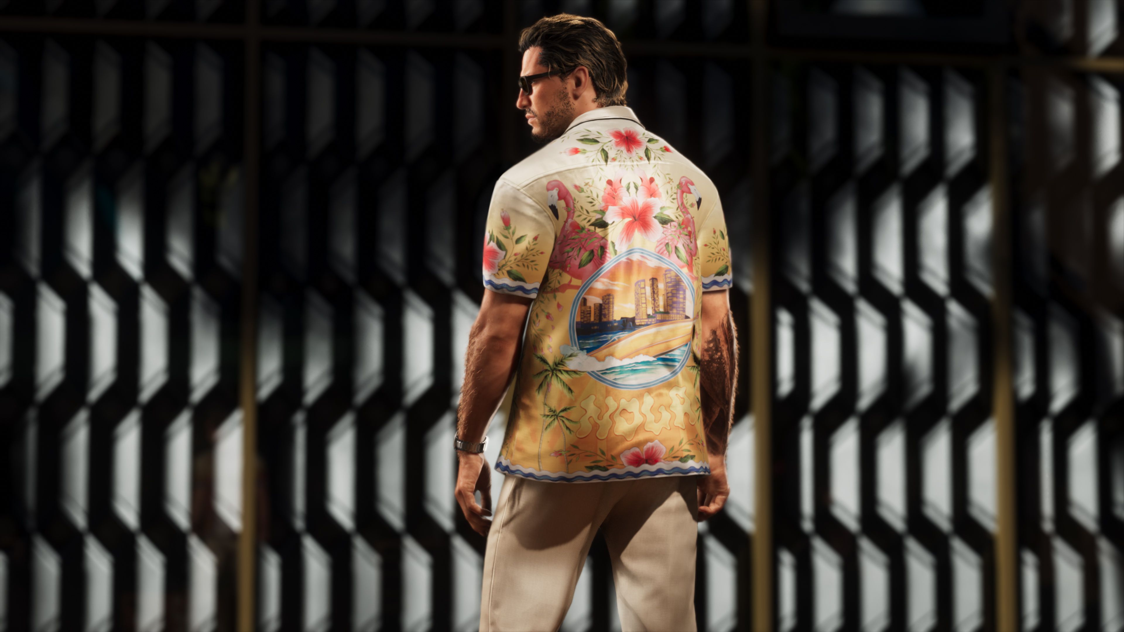 Jason and Lucia — official Grand Theft Auto VI artwork
