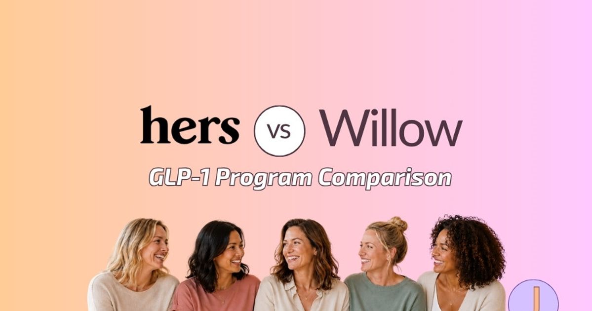 cost of willow glp 1 Hers vs Willow: GLP-1 Comparison for Women 35+