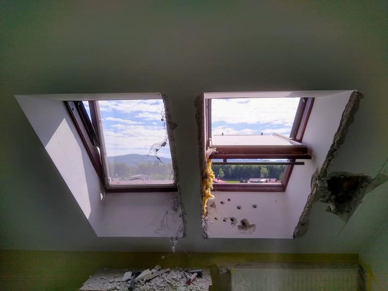 Mansarda, dvojček – pred vgradnjo