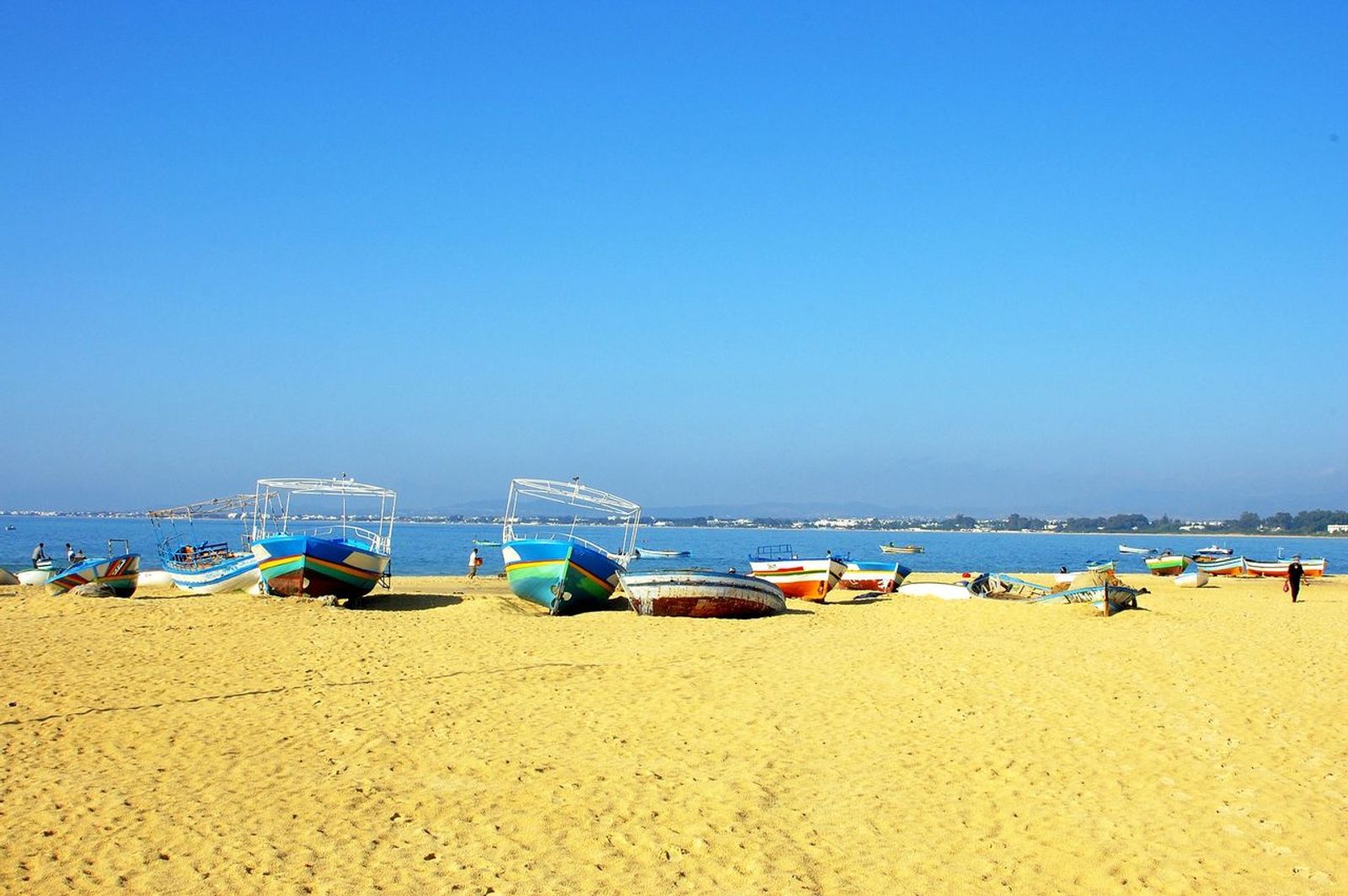 Boats on the beach