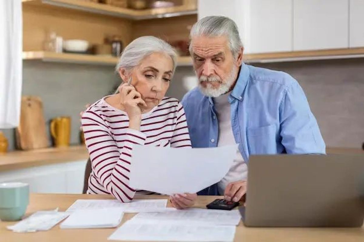 Retirement planning desk showing taxable tax-deferred and tax-free account planning