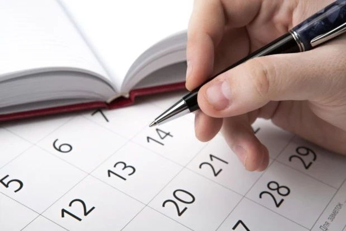 calendar image illustrating the inherited IRA 10-year rule after the SECURE Act