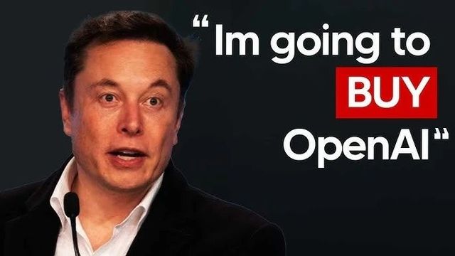 Elon Musk Buying open Ai