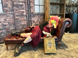 Isabella and Bean at Confuzzled 2025