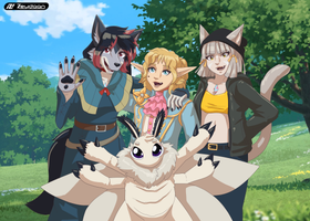 A Friendly Photo in the Field