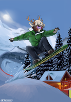 Grazeley takes to the slopes