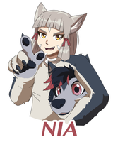 Nia Badge (Fursuiter) Confuzzled 2023