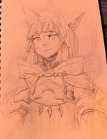 Nia Pencil Sketch