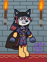 Hawkmoth Wolf in the Castle