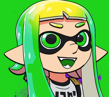 Isabella's Green Inkling Hairdye