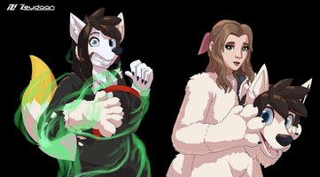 Aerith's New Fursuit