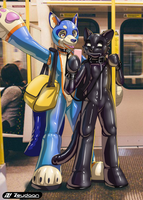 Rubber Critters on the Tube