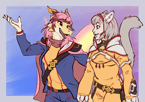 Isabella and Nia in Between Adventures