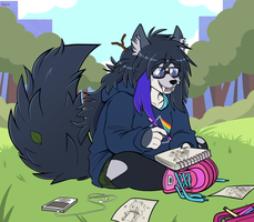 Lilly and her Drawings