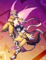 Nia Armored Zeydaan and Isabella