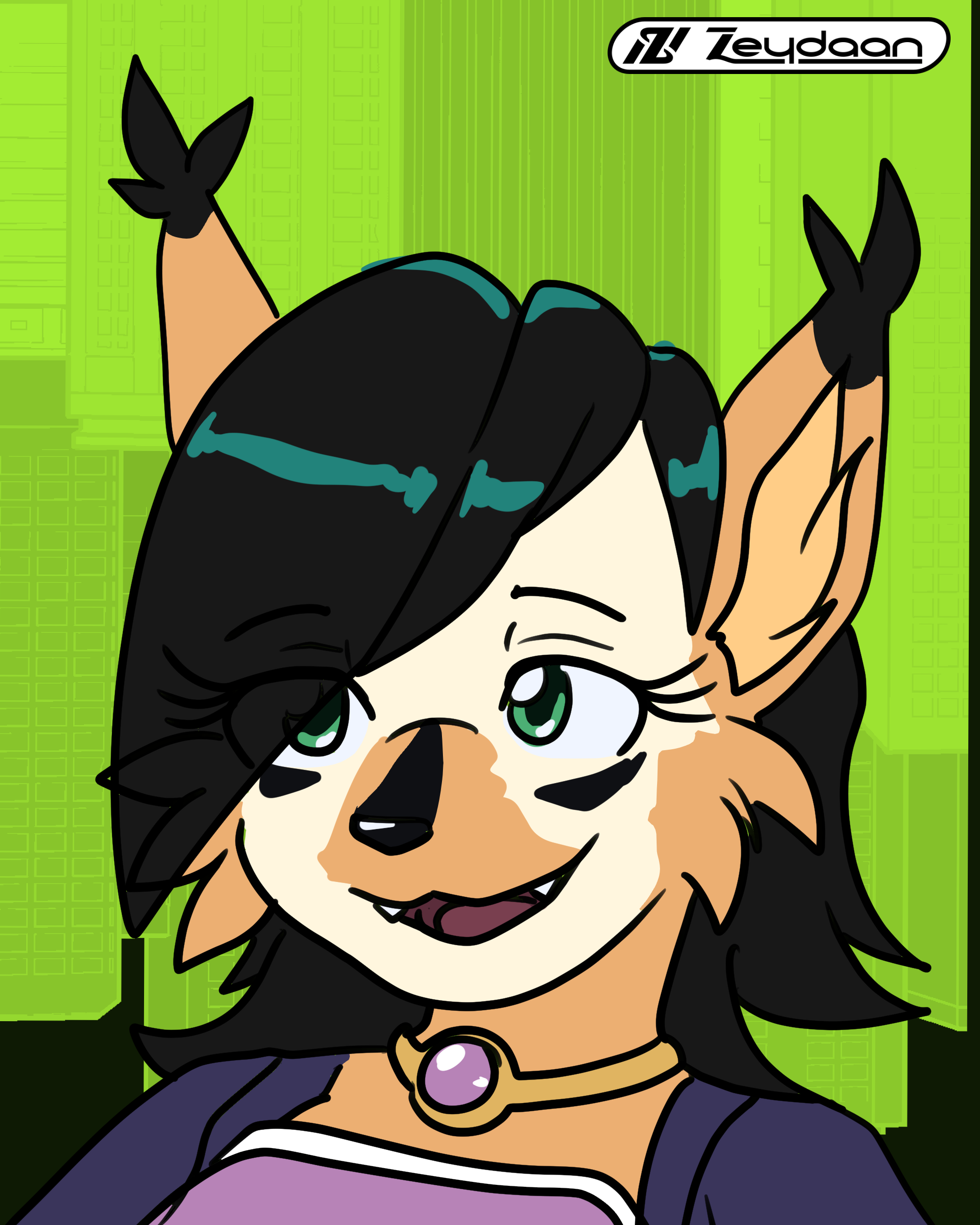 Mio turning into Nicole the HoloLynx