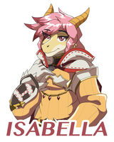 Isabella Badge Confuzzled 2023