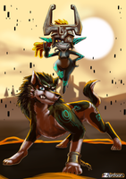 Midna and Wolf
