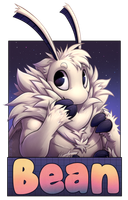 Bean Badge - by Taz