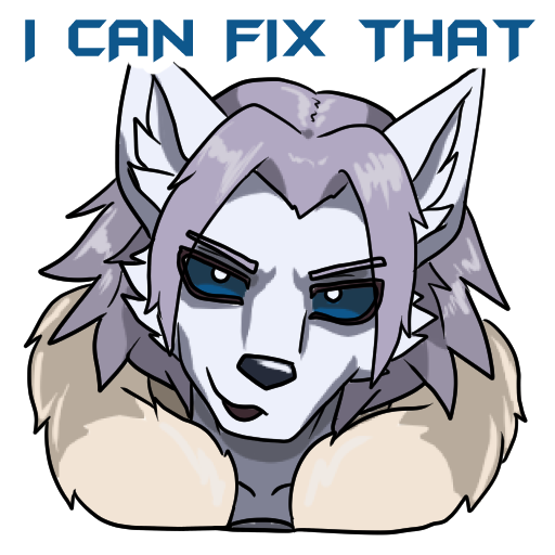 Alvis looking at the viewer with mischievous intent "I can fix that"
