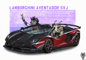 Garagerouge - Zeydaan and Bean - Lamborghini Aventador