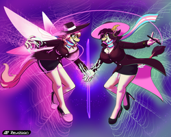 Isabella and Mira - A Meeting of Witches