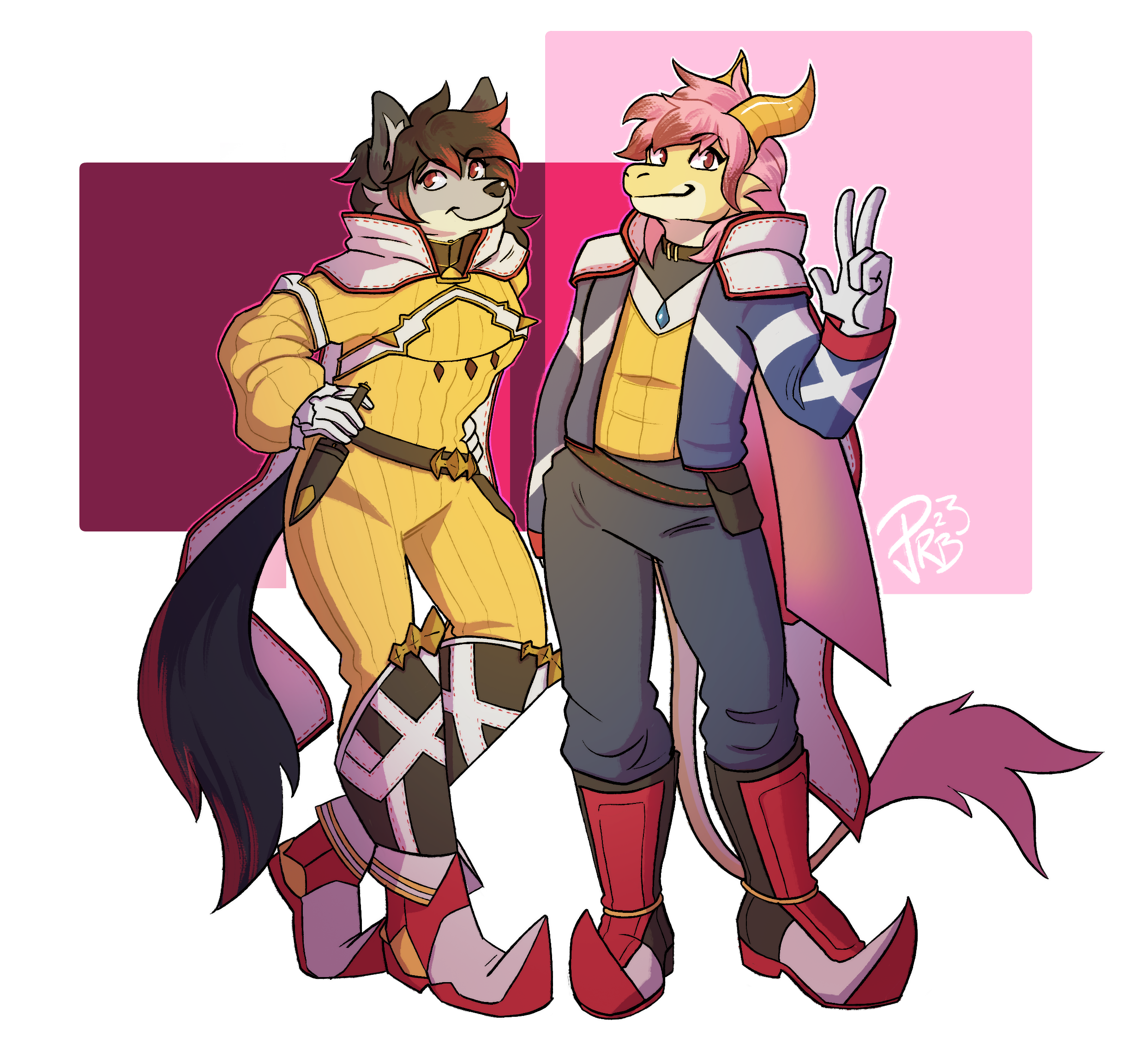 Zeydaan and Isabella wearing Nia's clothing