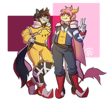 Nia Outfitted Zeydaan and Isabella