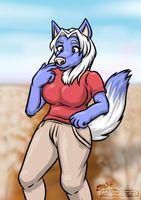 Wisps of Cotton Tickle her Nose