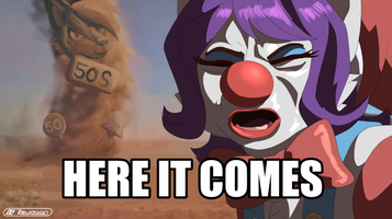 Here it comes!