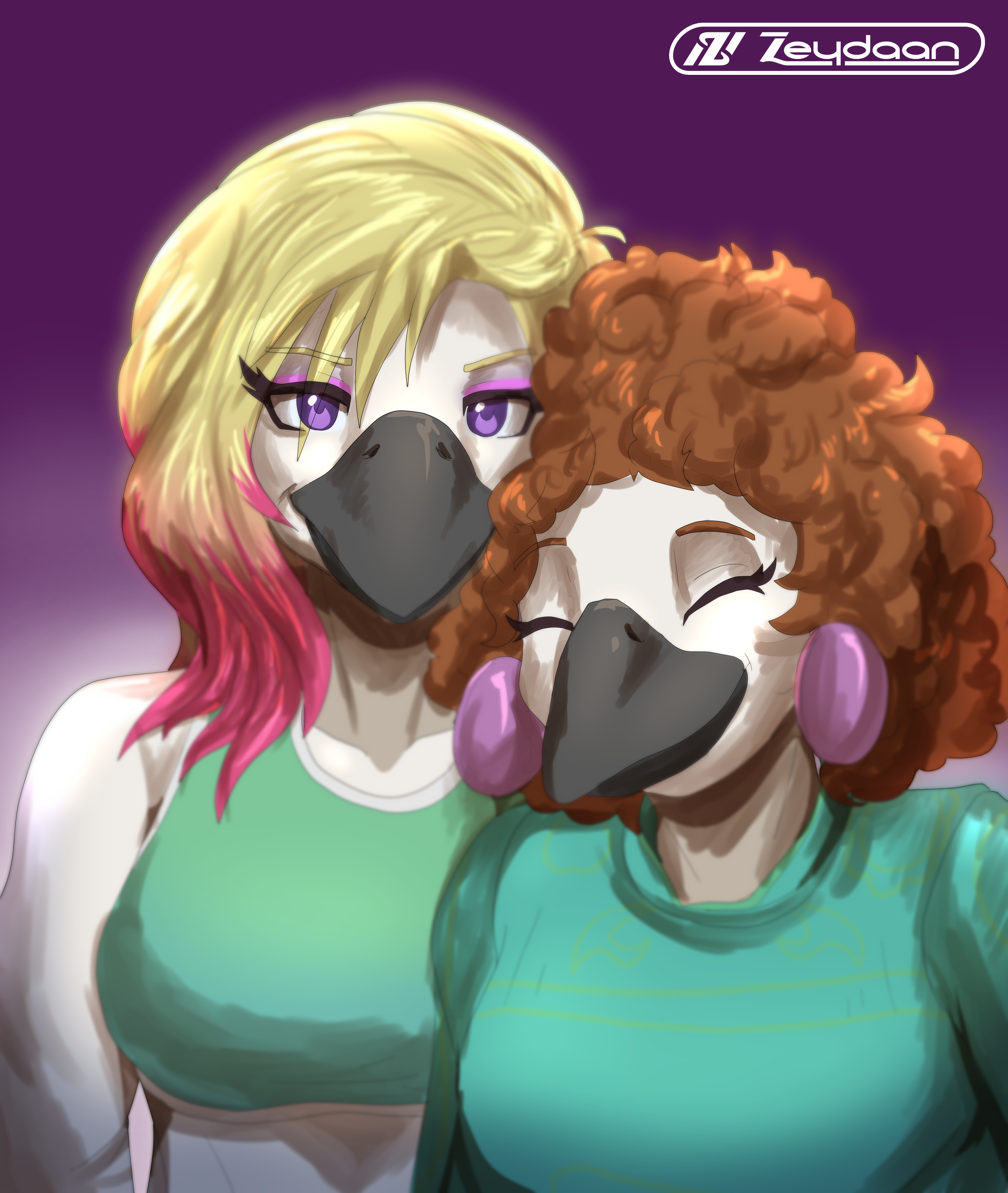 Photograph of Tiffy and her mother Samantha