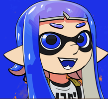 Isabella's Blue Inkling Hairdye