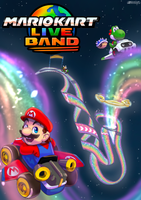 Mario Kart Live Band Poster
