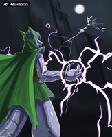 The Villainous Doctor Dooum Vs the Spider-Hound