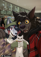 Eli and Zeydaan Take a Selfie