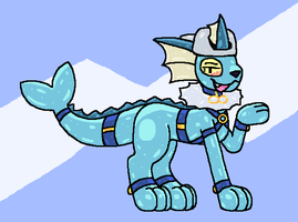 Lil' Vappy, The Suited Vaporeon