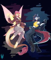 Zeydaan and Isabella in Civvies