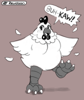 A Big Toony Chicken