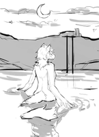 A Midnight Swim at the Cliffside Barracks