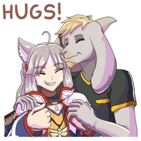 Hugs with Nia