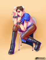 Chun-Li in Boots