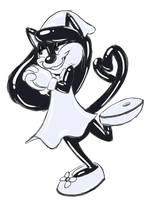 Mimsy Poses for a Title Card