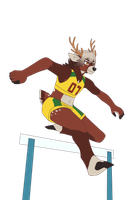 Grazeley Does Hurdling