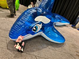 Orca Toy and Dragon Plush