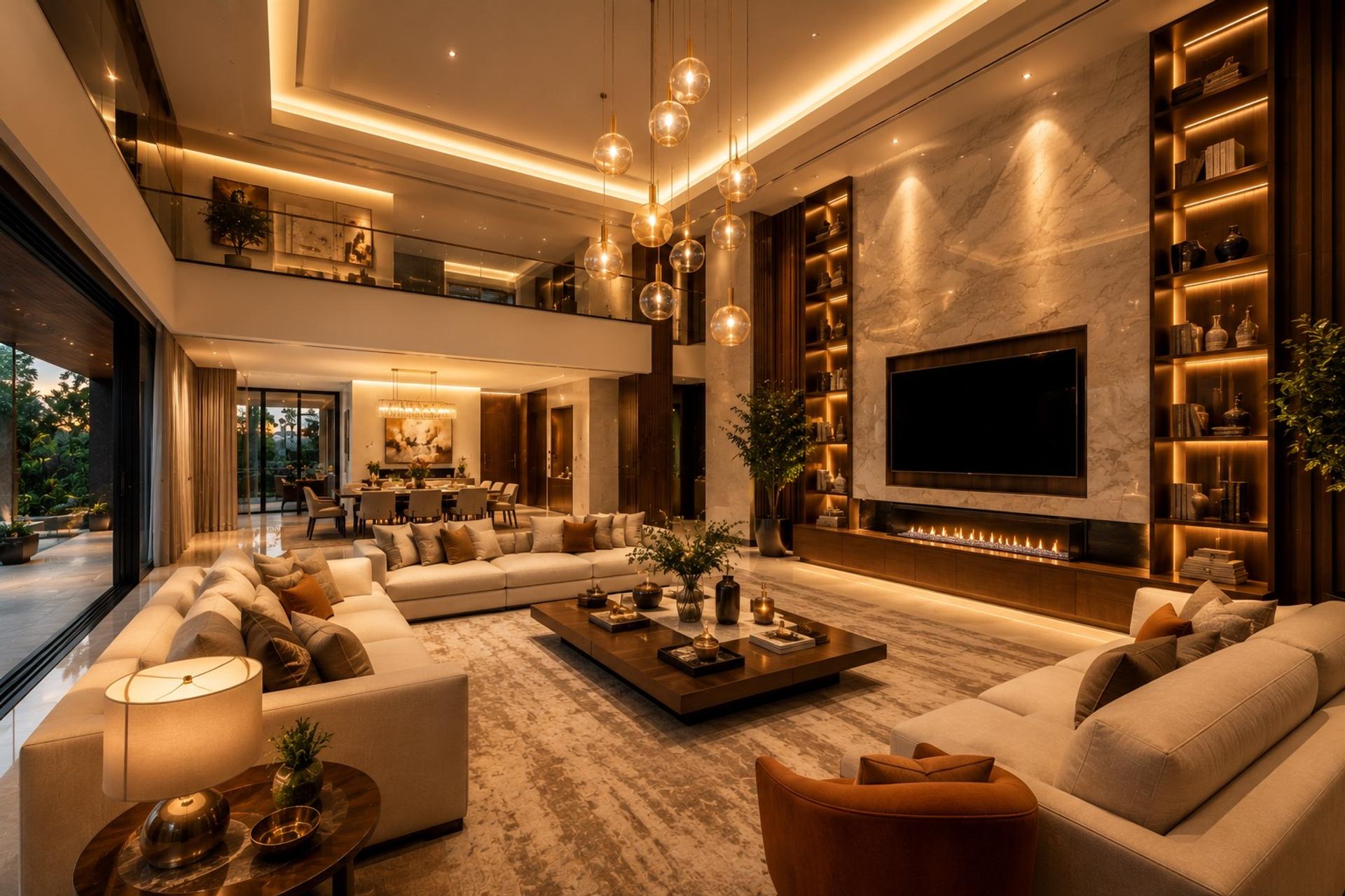 Luxury Interior Designers in Vamsiram Manhattan, interior detail 4 by Simplify Home