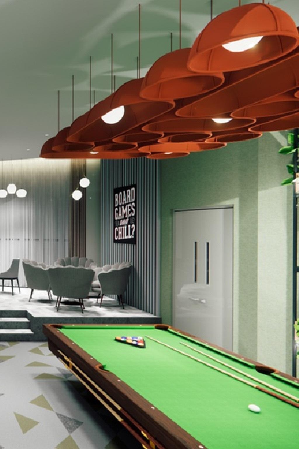 GBTB Club House - Luxury Interior Designers in Hyderabad, interior detail 14 by Simplify Home