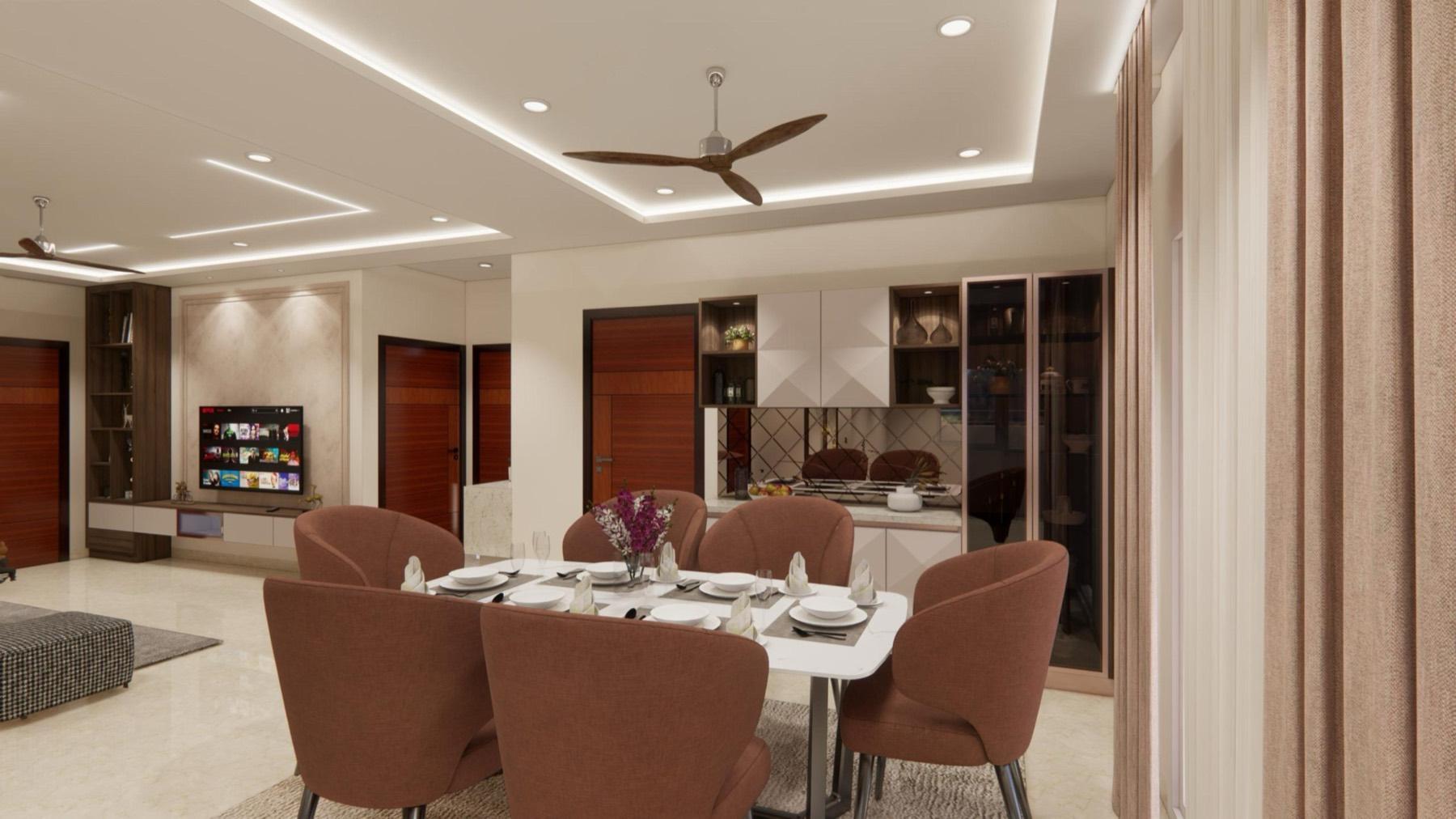 Abhay Rana - Luxury Interior Designers in Hyderabad, interior detail 9 by Simplify Home