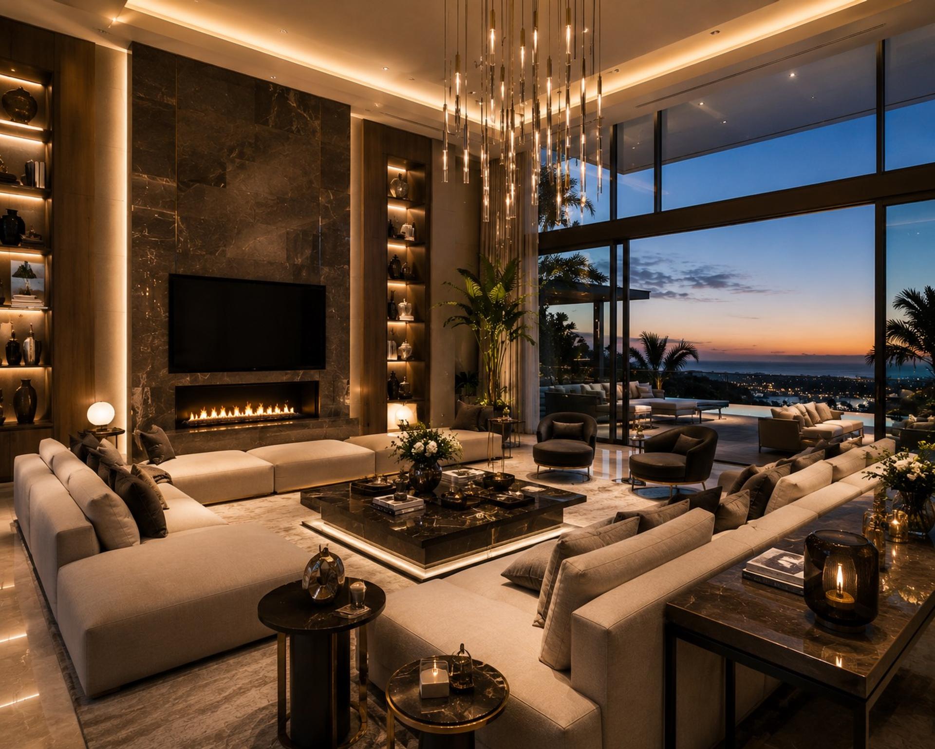 Luxury Interior in Palm Breeze Hyderabad, interior detail 3 by Simplify Home